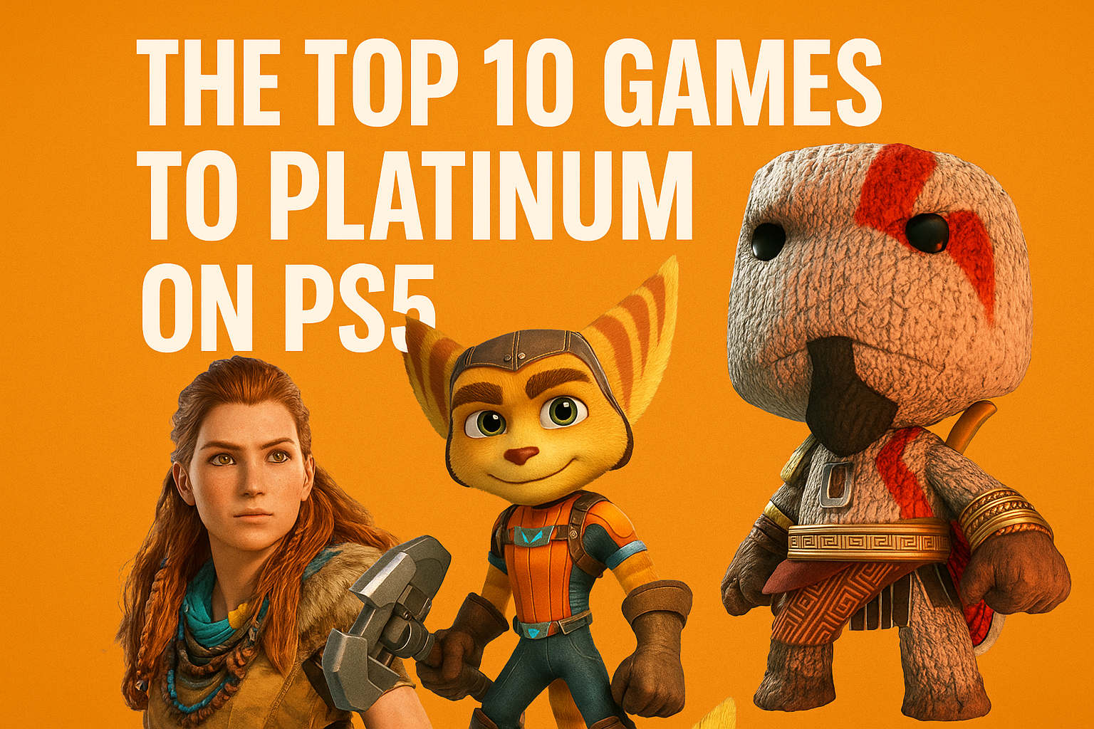 The Top 10 Games to Platinum on the PS5 in 2025