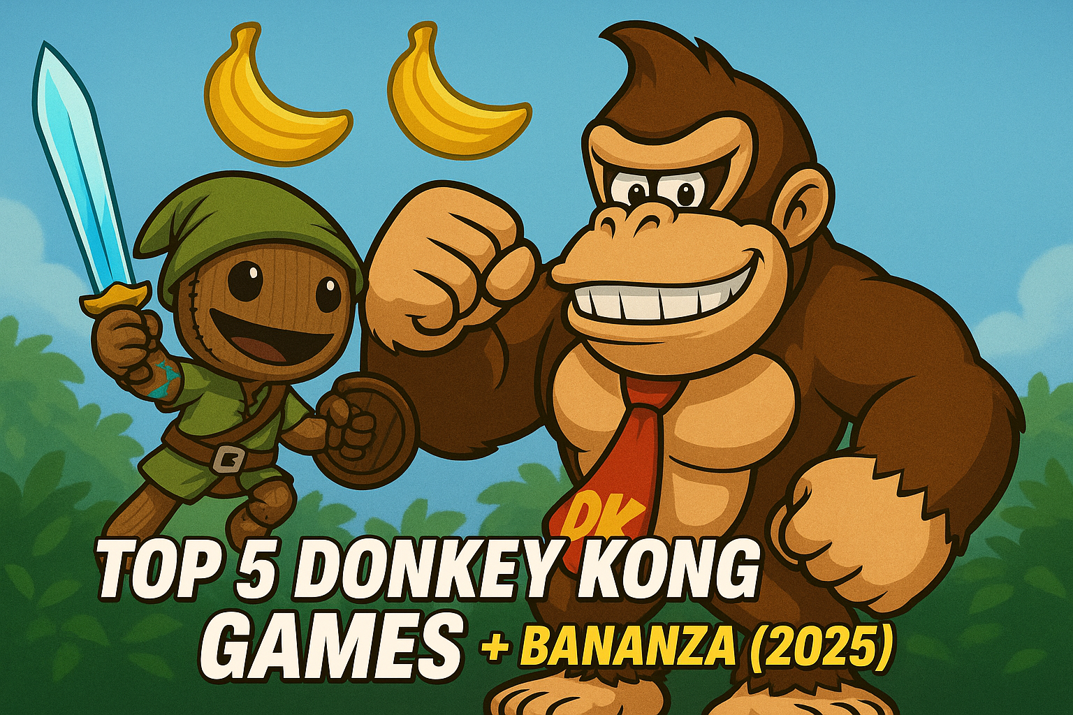 Donkey Kong Bananza – A Nostalgic Hit + DK’s Top 5 Games Ranked