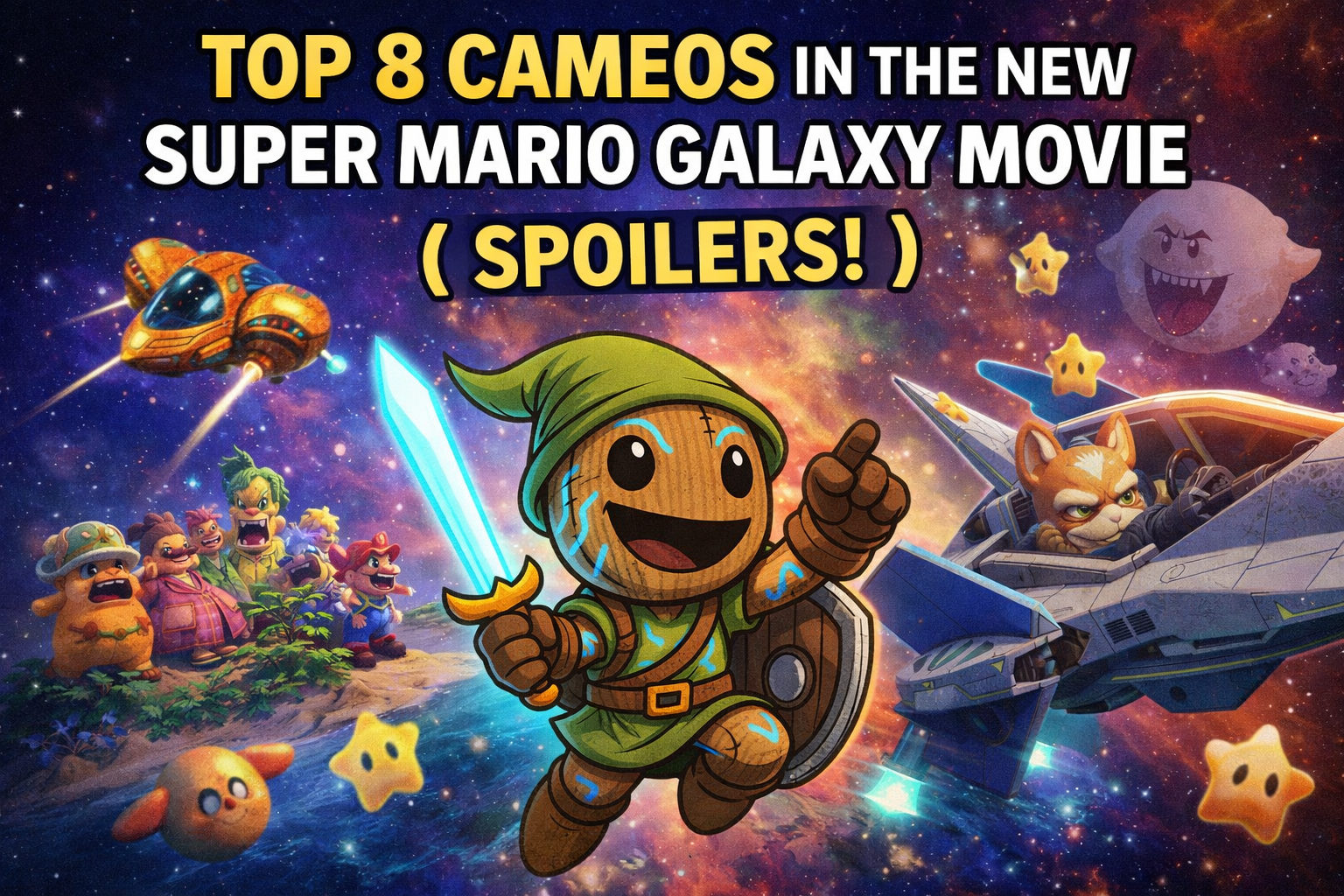 Top 8 Cameos in The New Super Mario Galaxy Movie (Spoilers!)