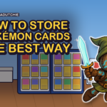 ThreadBlade showing how to store Pokémon cards in a binder, with sleeves and toploaders
